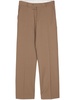 wool-blend tailored trousers