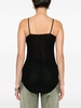 Rick Owens Scorpio Ribbed-Knit Tank Top