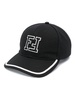 FF-logo embroidery cotton baseball cap