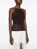 x Louis Barthélemy beaded knitted top