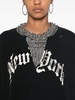 New York cropped sweatshirt