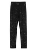 floral-lace tapered trousers