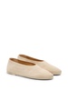 Coltellaccio suede ballerina shoes