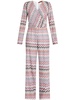 zig zag-pattern jumpsuit