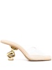 Scrunch 76mm sculpted-heel mules