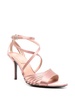 85mm satin sandals