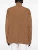 roll-neck wool jumper