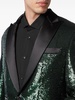 sequin-design single-breasted blazer