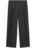 virgin wool trousers