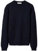 plain knit cashmere jumper