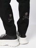 logo-print tapered-leg trousers