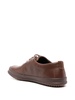 Chasis leather derby shoes