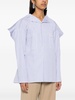 colourblock panelled shirt