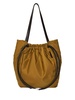 drawstring-fastened tote bag