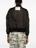 Refurbished quilted bomber jacket