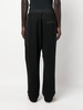 straight-leg cut trousers