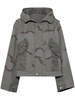 Regenerated camouflage-print jacket