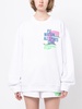 Power Up logo-print sweatshirt