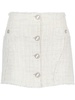 tweed mini skirt