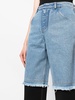 Deconstruct straight-leg jeans