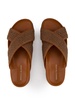 Chiltern crossover-strap sandals