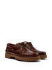 Nautico apron-toe leather boat shoes