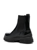 chunky-sole leather Chelsea boots