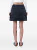 A-line cargo miniskirt