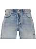 rhinestone-embellishment denim shorts