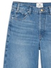 mid-wash wide-leg jeans