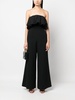 puffball-design strapless jumpsuit