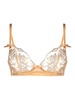 Sparkle plunge underwired bra