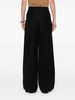 twill palazzo pants