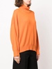 long-sleeve roll-neck jumper