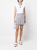 summer boucle mini skirt