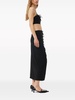 Ganni Midi Skirt With Ornamental Bows