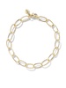 18kt yellow gold Oval Link bracelet