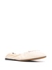 White Awar Ballet Pumps