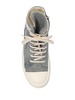 ripped-detail lace-up sneakers 