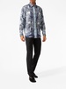 paisley-print silk shirt