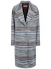 zigzag coat