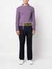 cargo-pocket wool trousers