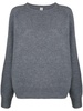 crew-neck wool jumper