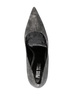 105mm leather pumps