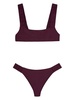 ruched-detailing bikini 