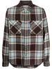 Alaskan Melton plaid-check shirt