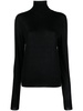 Eva roll-neck cashmere knitted top