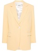 notched-lapels single-breasted blazer