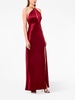 Edyth keyhole-neck gown 