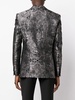 Gothic Plein Jacquard blazer